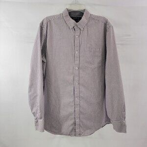 Banana Republic Luxe Flannel Slim Fit Men’s Button Down Long Sleeve Shirt  - XL